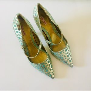 turquoise dress shoes for weddings